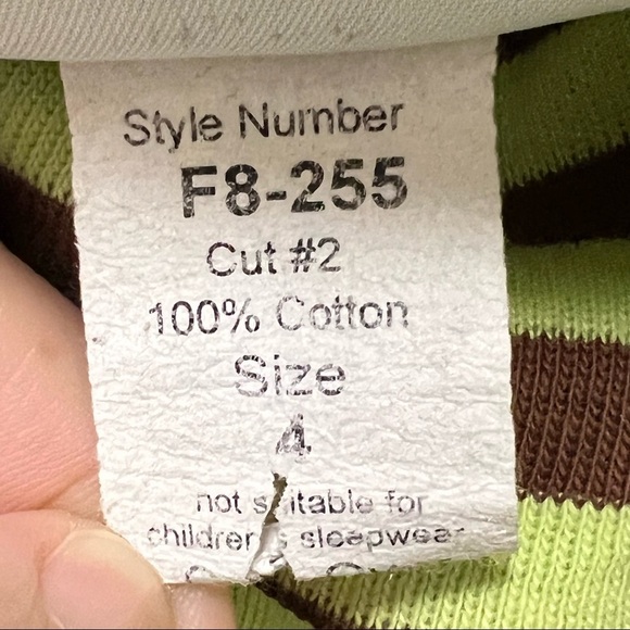 Patsy Aiken Girls Striped Turtleneck - Picture 4 of 5